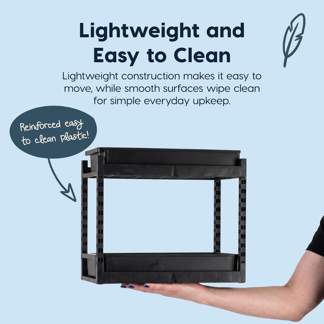 2 Tier Pull Out Cabinet Organizer, Black Under Sink Sliding Drawer Storage for Kitchen, Bathroom and Pantry, 16 x 9 x 14 in